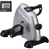 Uten Mini Bicicleta de apartamento con Monitor Digital y Pedal Antideslizante- Ligera- fácil de Usar- Almacenamiento y…